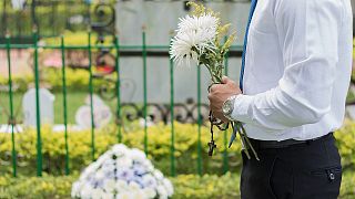 Mourners at a funeral in Germany got high involuntarily after a mix up with two cakes