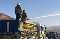 Incendies en Californie : les pompiers progressent malgré les vents