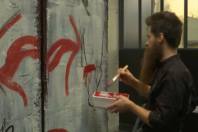 Le mur de Berlin version chocolatée 