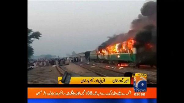 Pakistan train fire death toll rises to at least 46 Pakistan train fire death toll rises to at least 46