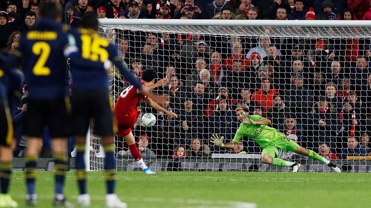 Normal süresi ve uzatmaları 5-5 biten maçta Liverpool, Arsenal'ı penaltı atışları sonucu 5-4 yenerek adını çeyrek finale yazdıran taraf oldu