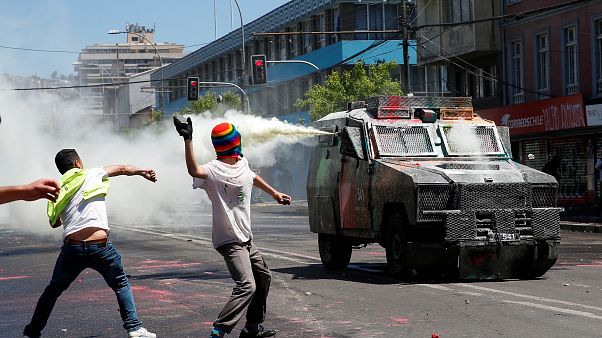 Şili'de hükümet karşıtı eylemler Şili'de hükümet karşıtı eylemler
