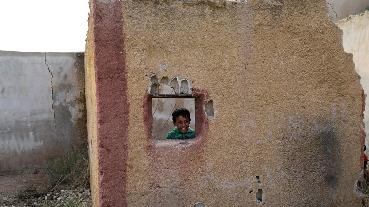 طفل هرب من مخيم عين عيسى في سوريا إلى تل أبيض - 2019/10/29