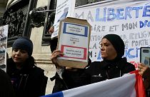 فرنسية مسلمة- أرشيف أ ف ب