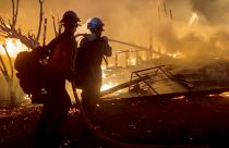 Kalifornien: Santa-Ana-Winde fachen Brände an