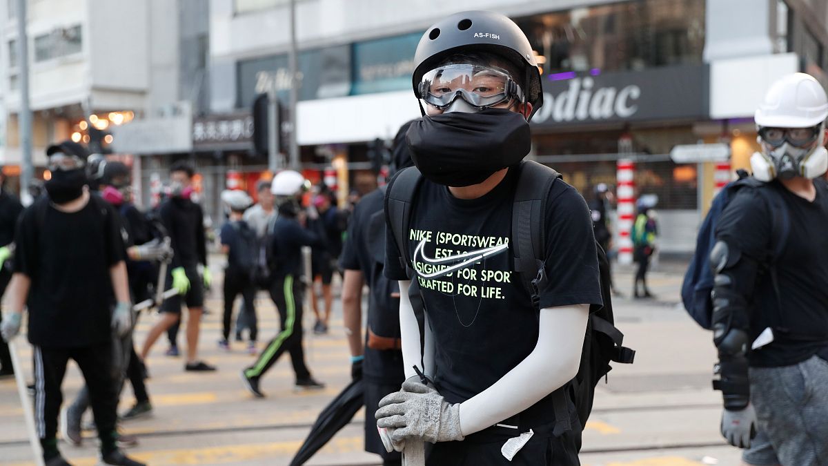 Hong Kong'da protestoların 22. haftası: Bağımsızlık sloganları ve sert müdahale