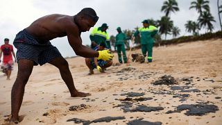 Oil tanker owner denies causing massive spill off Brazil's coast