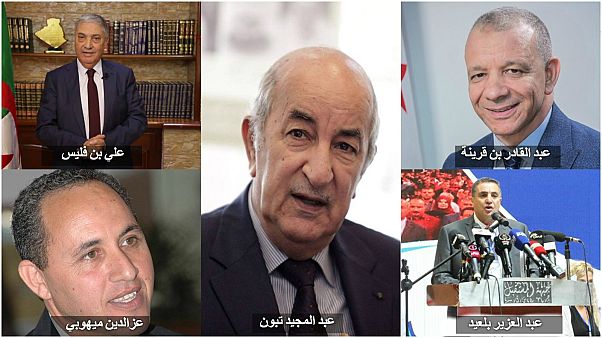المترشحون الرسميون للانتخابات الرئاسية في الجزائر المترشحون الرسميون للانتخابات الرئاسية في الجزائر