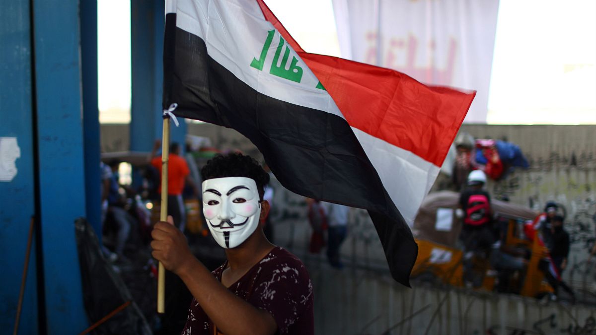 معترض عراقی