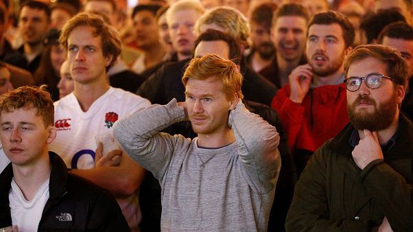 Mondial de rugby : la déception des Anglais Mondial de rugby : la déception des Anglais