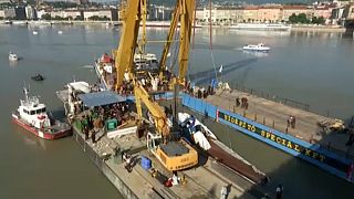 Hungarian rescuers find four more bodies in Danube River sunken boat