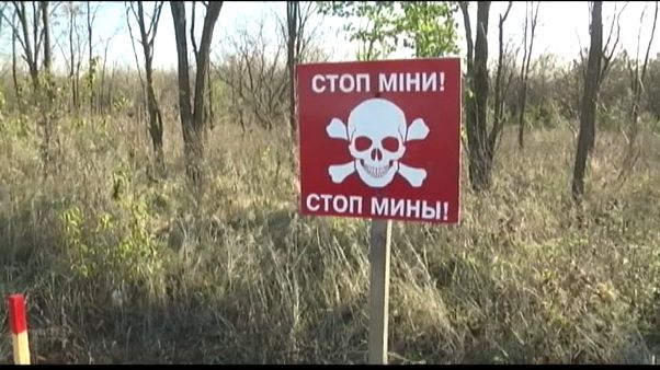 Ucraina, la bonifica del terreno da mine anti-uomo e munizioni Ucraina, la bonifica del terreno da mine anti-uomo e munizioni