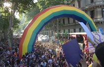ویدئو؛ رژه سالانه دگرباشان جنسی در آرژانتین
