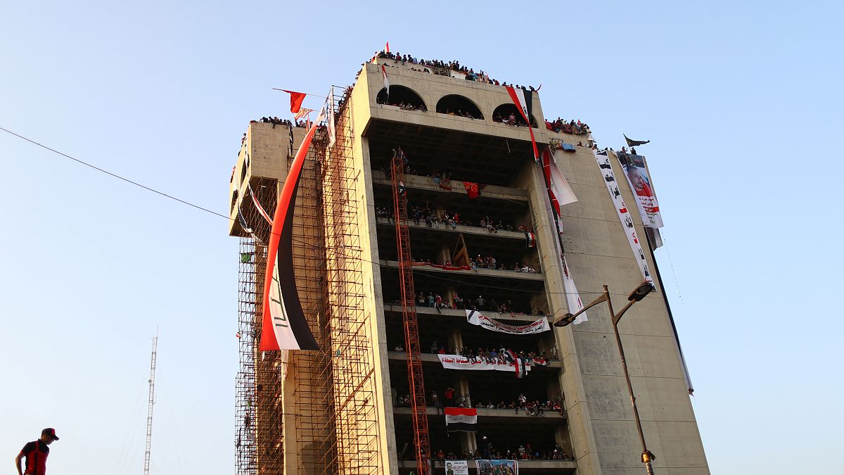 بناية "المطعم التركي" في وسط بغداد