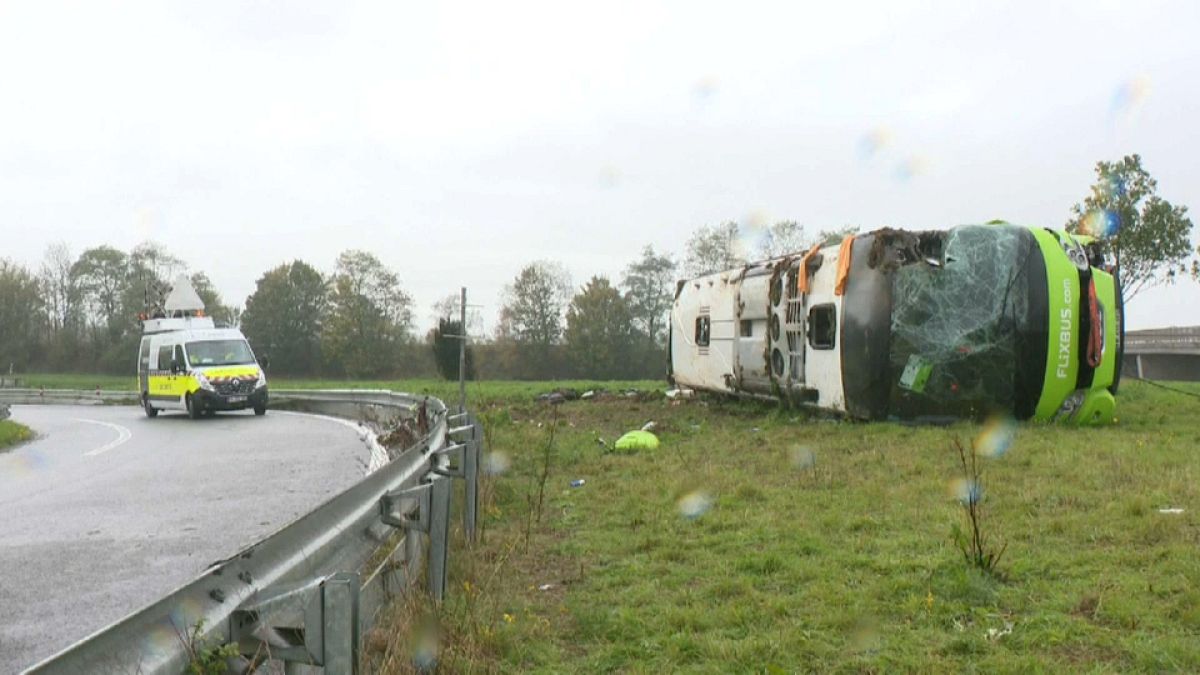 France : 33 blessés, dont 4 graves, dans un accident de bus