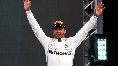 Lewis Hamilton  campione del mondo di Formula 1 per la sesta volta