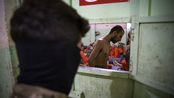 Irak'ta bulunan IŞİD kampı Irak'ta bulunan IŞİD kampı