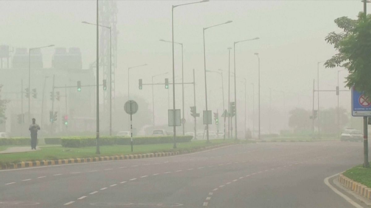 New Delhi asphyxié par la pollution 