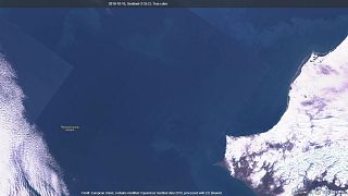 El Mar de Chukchi, sin hielo el 15 de octubre