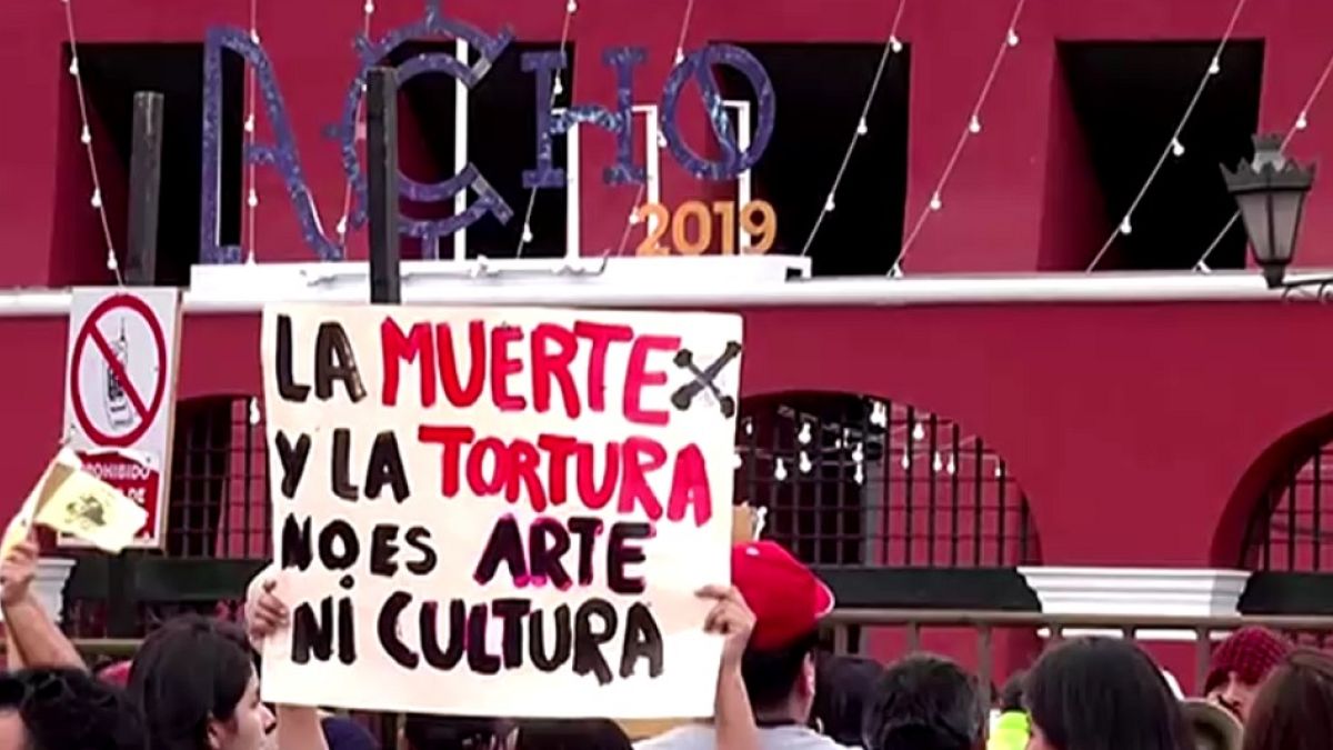 Περού: Διαδηλώσεις για την κατάργηση των ταυρομαχιών 