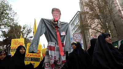 Miles de iraníes conmemoran 40 años después la toma de la embajada de EEUU en Teherán