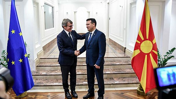 Ο πρόεδρος του Ευρωκοινοβουλίου στηρίζει τη Βόρεια Μακεδονία Ο πρόεδρος του Ευρωκοινοβουλίου στηρίζει τη Βόρεια Μακεδονία