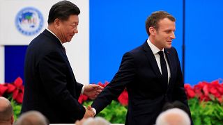 Макрон  и Си договариваются о торговле и климате