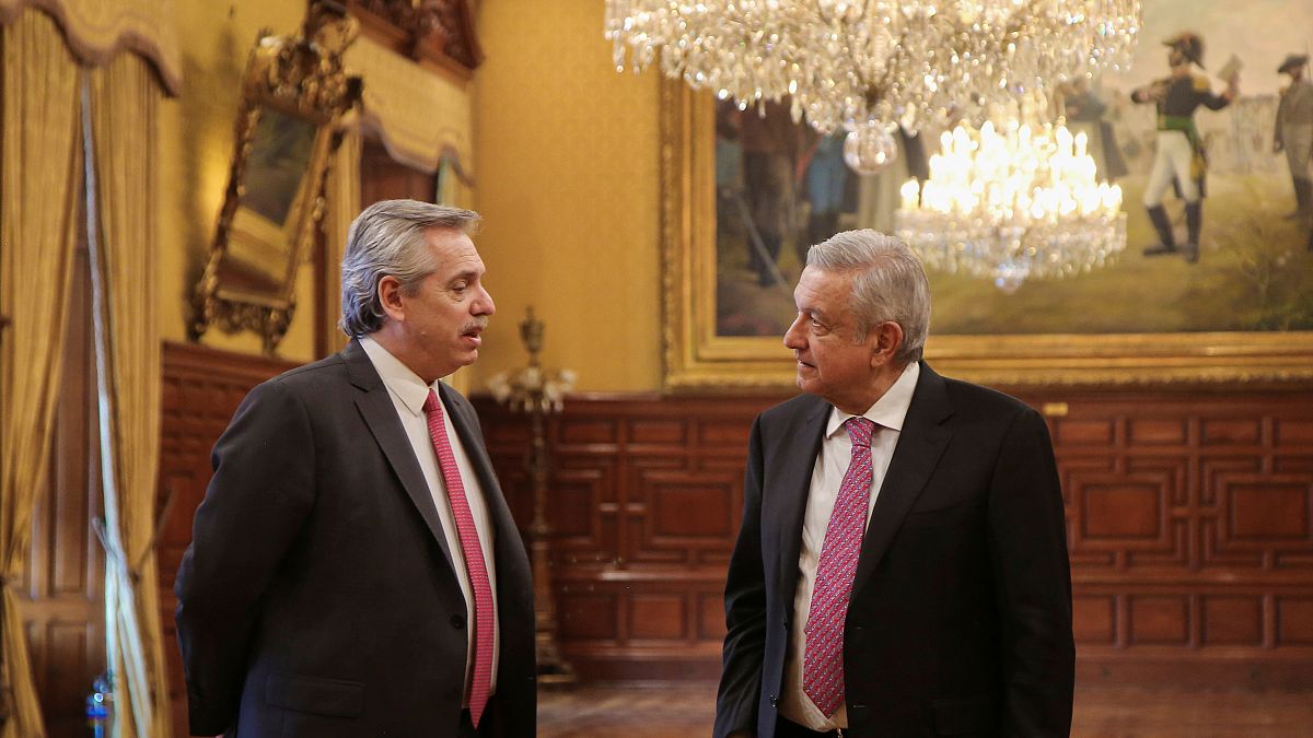 AMLO y Alberto Fernández, el eje de izquierdas se construye en México