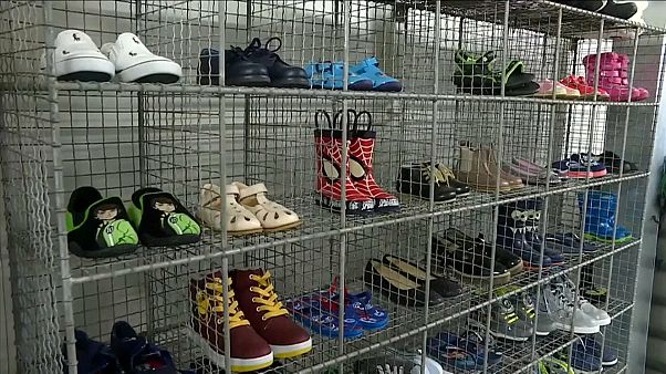 Watch: UK charity struggles to meet demand for children's shoes Watch: UK charity struggles to meet demand for children's shoes