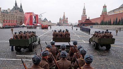 Москва готовится к параду