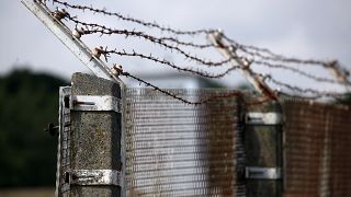 Un tratto del "Borderland Trail", il percorso che ricalca i confini della ex GDR, fotografato vicino a Teistungen, Germania