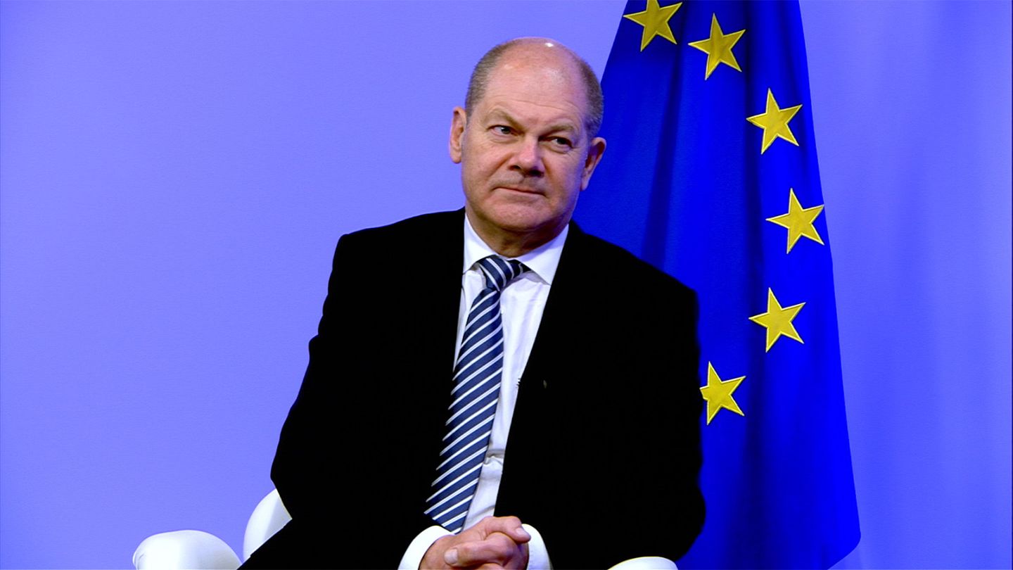 German Finance Minister Olaf Scholz Talks About Europe S Economic Future Euronews