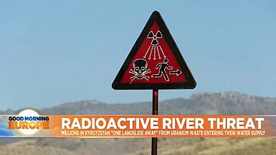 The mountain valley 'one landslide away' from radioactive catastrophe