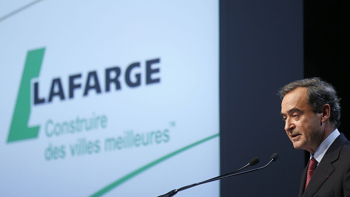 Lafarge's ex-Chairman and CEO, Bruno Lafont, at a shareholders meeting in Paris, France, May 7, 2015.