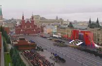 Idén is volt katonai parádé Moszkvában 