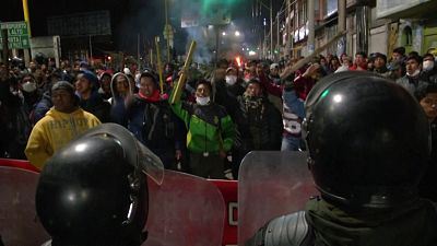 Clashes erupt across Bolivia amid unrest over election result
