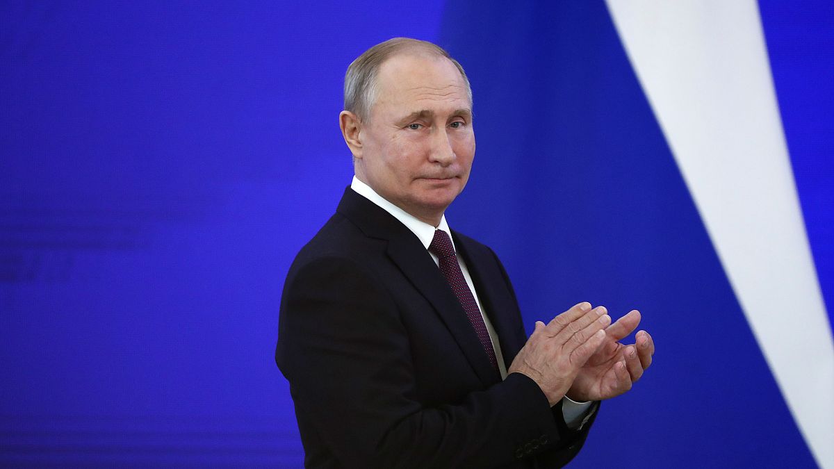Russian President Vladimir Putin in Moscow, Russia November 4, 2019.