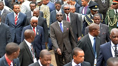 Zimbabwe's President Robert Mugabe, Mozambique's President Armando Guebuza, Swaziland's King Mswati III and Congo's President Joseph Kabila