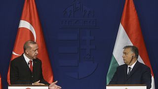 Cumhurbaşkanı Recep Tayyip Erdoğan ve Macaristan Başbakanı Victor Orban