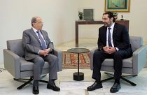 عون والحريري في قصر بعبدا 7 نوفمبر 2019