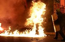 Τραυματίστηκε αστυνομικός στα Εξάρχεια