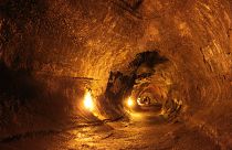 نفق بركاني في هاواي 