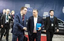 Várhelyi Olivér és Orbán Viktor 2018 március 23-án