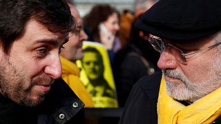 بازداشت و آزادی مشروط دو رهبر کاتالونیا در بلژیک