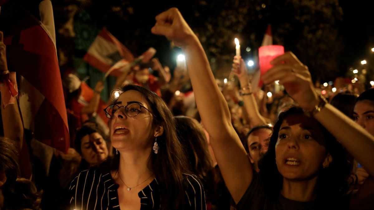 گلچین ویدئوهای هفته؛ از تظاهرات در لبنان تا اعتراضات در عراق و بولیوی
