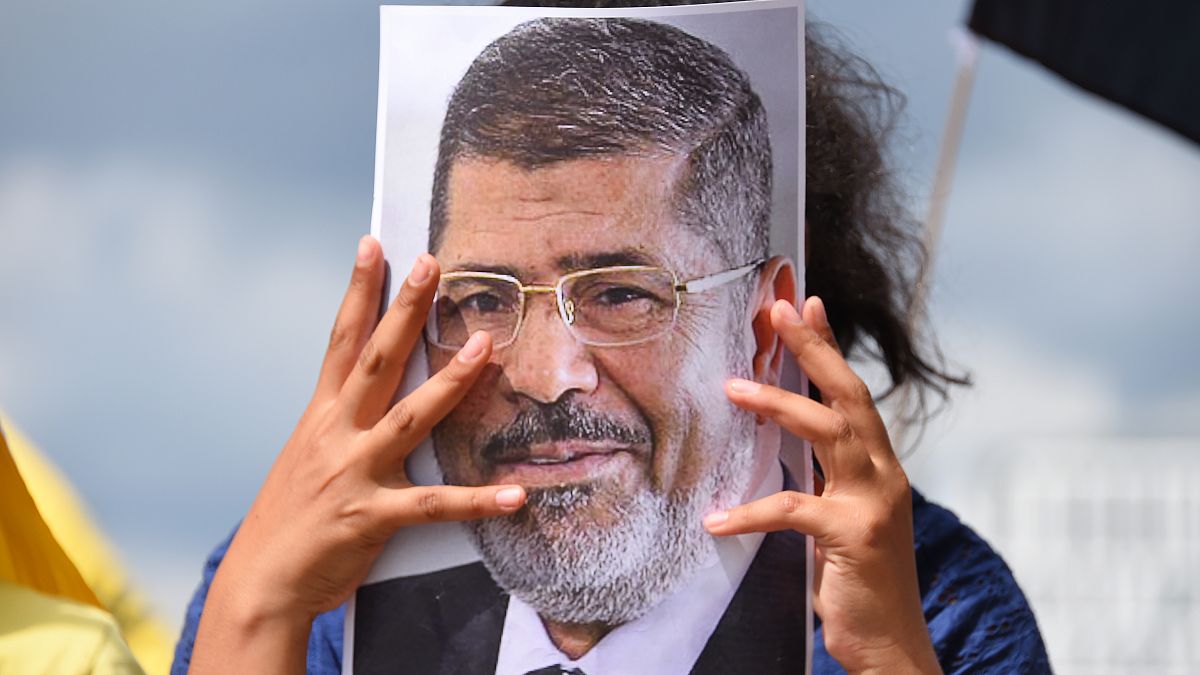صورة للرئيس المصري السابق والراحل محمد مرسي