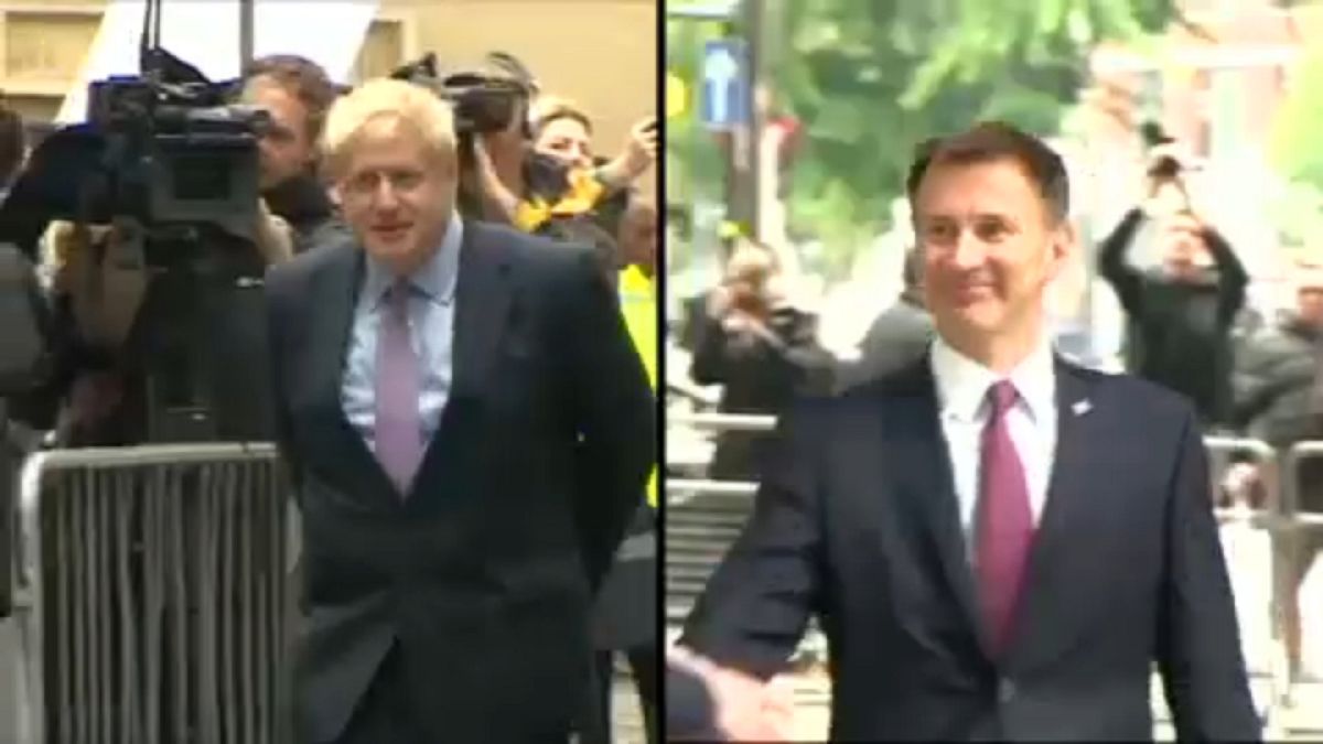 Boris Johnson and Jeremy Hunt in final race to be Tory leader and PM