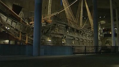 فيديو: العثور على حطام سفينة سويدية يعتقد أن عمرها يزيد عن 400 عام