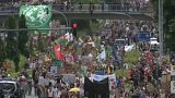 Fridays for Future climate protesters in Aachen call for action now