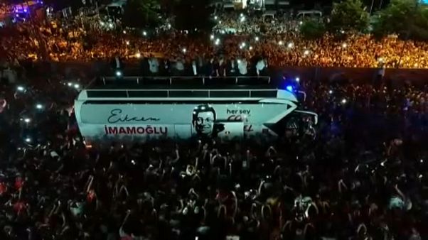 Ekrem Imamoğlu easily elected new mayor of Istanbul after repeat poll Ekrem Imamoğlu easily elected new mayor of Istanbul after repeat poll